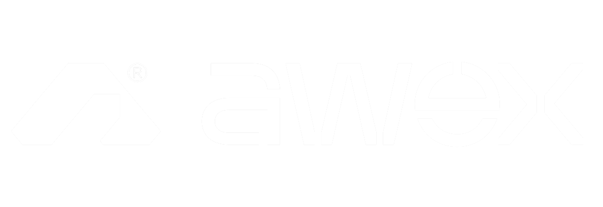 AWEX LOGO BIAŁE